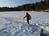 Vinter ved Lidhult søen